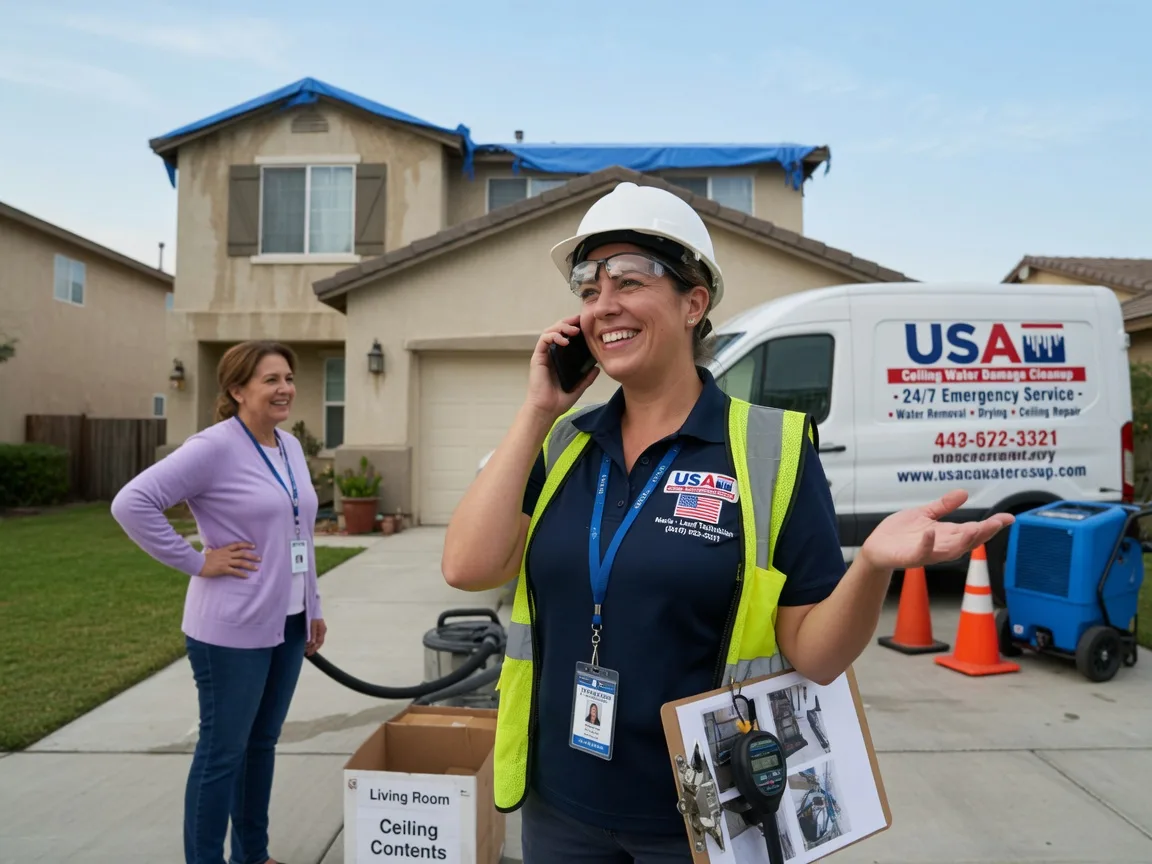 Ceiling Water Damage Restoration Grantville, KS FAQs